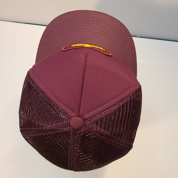 Vintage 90s Trucker Hat First Choice Network Patch Mesh Adjustable Hat - Picture 6 of 8